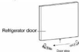 CANDY CDG1S514EWK - Reversing the Door Swing - 8