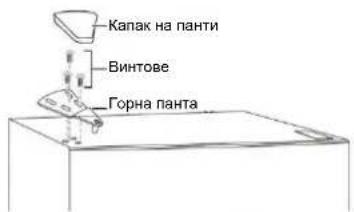 CANDY CDG1S514EWK - Обръщане на посоката на отваряне на врата - 16
