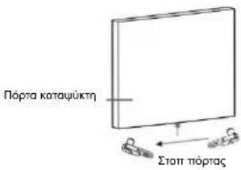 CANDY CDG1S514EWK - Αντιστροφή της φοράς ανοίγματος των πορτών - 12
