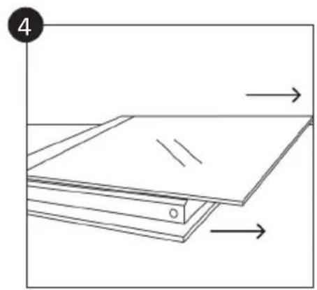 CANDY FCM665B - Removal and Cleaning of the Glass Door (depends on model) - 4