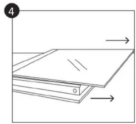 CANDY FCM665B - RIMOZIONE E PULIZIA DELLE SCAFFALATURE A FILO - 4