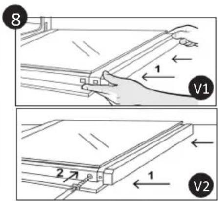 CANDY FCM665B - Drahtgestelle entfernen und reinigen - 8
