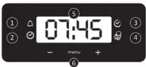CANDY FCM665B - Display description (depends on model) - 8