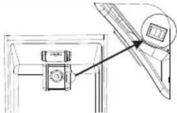 CANDY CDH1S617EXH - Compartiment ventilateur du réfrigérateur (si présent) - 1