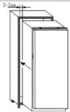 CANDY CMS518EWK - Installation into the cabinet - 2