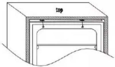 CANDY CMS518EWK - Installation into the cabinet - 3