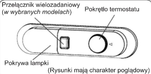 CANDY CVIOLS514EWH-1 - Ustawienia termostatu - 1