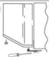 CANDY CDH1S513EW - INVERSIONE DEL SENSEO DI APERTURA DELLE PORTE - 2