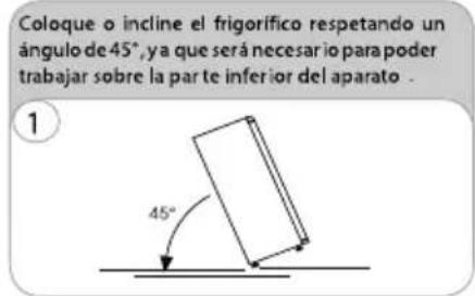 CANDY CDH1S513EW - INVER TIRE EL SENTIDO DE APERTURA DE LAS PUERTAS - 1