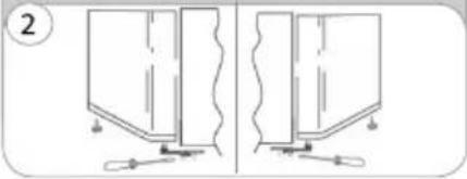 CANDY CDH1S513EW - TURANSCHLAGWECHSEL - 2