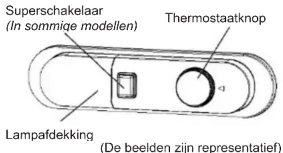 CANDY CVIOLS514EWHE-1 - Thermostaatinstelling - 1
