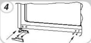 CANDY CIL 220 EE/NCM - INVERSER LE SENS D'OUVERTURE DES PORTES - 4