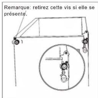 CANDY CLHS58EWK - Réversibilité de la porte - 4