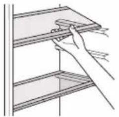 CANDY CLHS58EWK - Movable shelves - 1