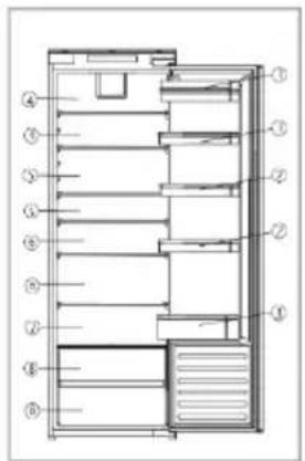CANDY CMS518EWF - Αποθήκευση - 1