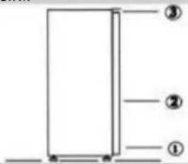 CANDY CMS518EWF - Inversione dello sportello dell'elettrodomestico - 5