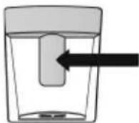 CANDY CHSVN-174X15 - Brug af vanddispenseren (hvis til stede). - 3