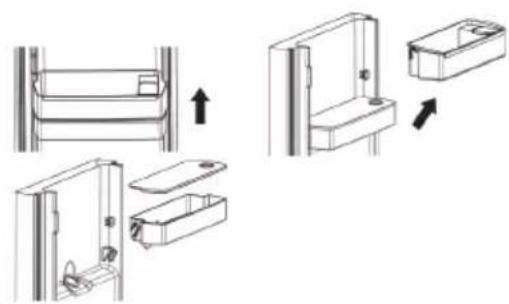 CANDY CHSVN-174X15 - Brug af vanddispenseren (hvis til stede). - 1