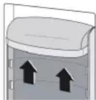 CANDY CHSVN-174X15 - Positioning the door balconies - 1