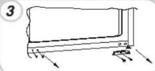 CANDY CIO 225 EE/NCM - INVERSER LE SENS D'OUVERTURE DES PORTES - 3