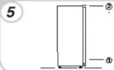 CANDY CIO 225 EE/NCM - REVERSING THE OPENING OF THE DOOR - 5