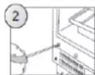 CANDY CM4SE68EWK - CÓMO PANELAR LA PUERTA DEL ELECTRODOMÉSTICO - 3