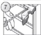 CANDY CM4SE68EWK - CÓMO PANELAR LA PUERTA DEL ELECTRODOMÉSTICO - 4