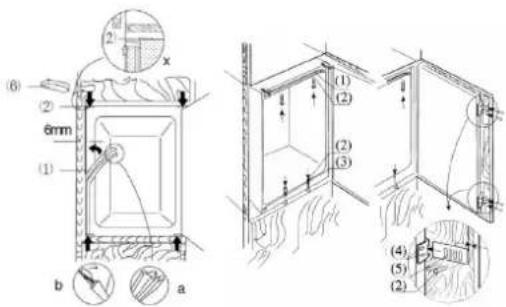 CANDY CM4SE68EWK - Unterbau (Abbildung 2) - 1