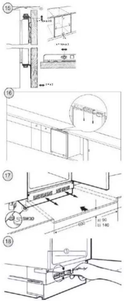 CANDY CM4SE68EWK - INSTALLATION AF APPARATET - 2