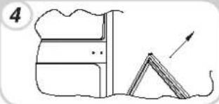 CANDY CKBBF 172 KN - INVERSER LE SENS D'OUVERTURE DES PORTES - 7