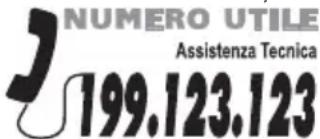 CANDY CMG171X - UN SOLO NUMERO TELEFONICO PER OTTENERE ASSISTENZA. - 1