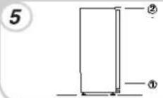 CANDY CML12EI - REVERSING THE OPENING OF THE DOOR - 5