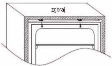 CANDY CML12EI - DIMENZIJE IZDELKA IN VGRAJENI PREDEL - 3