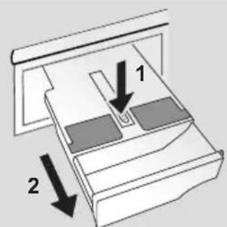 CANDY CSS341262DCE/2-S - FÜR MODELLE MIT AUTOMATISCHEM FLUSSIGWASCHMITTEL- UND WEICHSPÜLER-DOSIERSYSTEM - 1