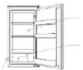 CANDY CMLS59EWI - Defrosting the refrigerator compartment - 1