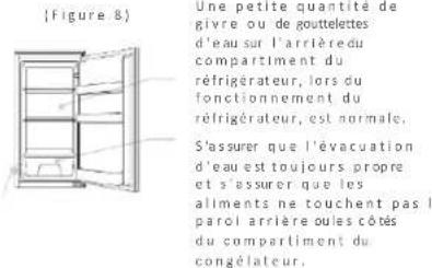 CANDY CMLS59EWI - Dégivrage du compartiment du réfrigérateur - 1