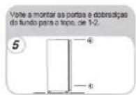 CANDY CMLS59EWI - INVERSÃO DA ABERTURA DA S PORTAS - 5