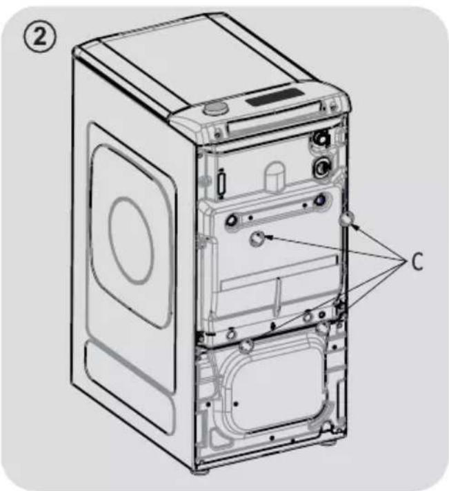 CANDY CST 27L3/1-S - INSTALLATION - 2