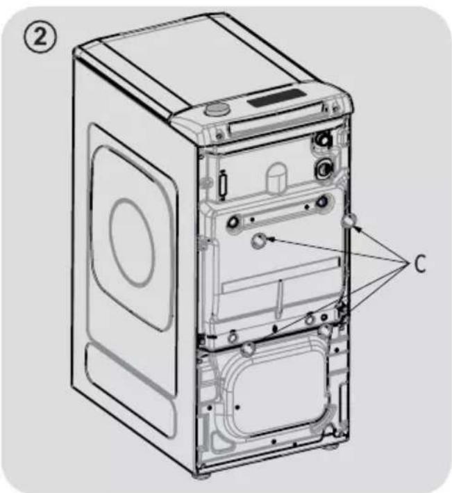CANDY CST 27L3/1-S - INSTALLATION - 2