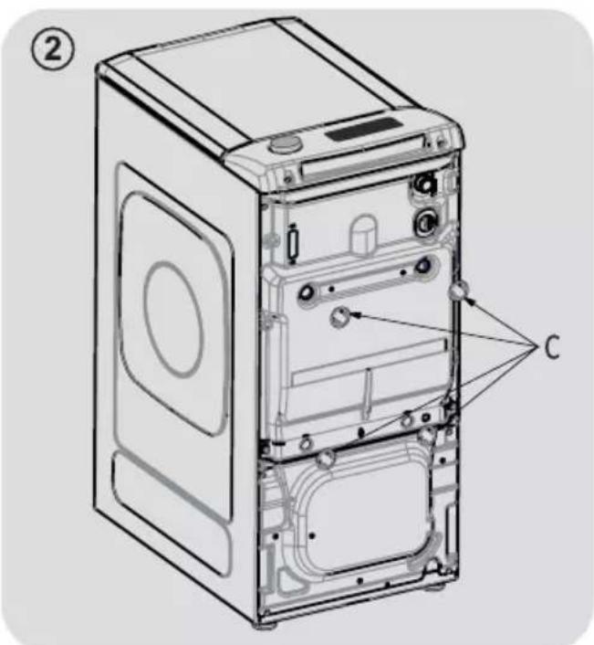 CANDY CST 27L3/1-S - INSTALLATION - 2