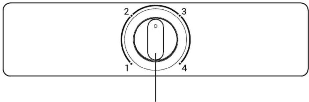 CANDY CUQS 58EWW - Control panel (Fig. 4) - 1