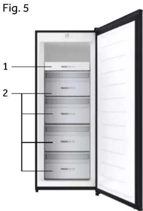 CANDY CUQS 58ES - Temperature setting - 1