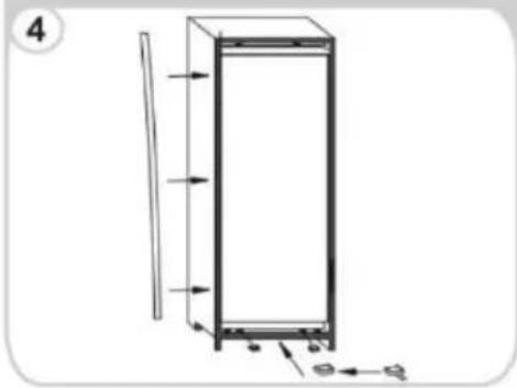 CANDY CUS518EWK - Installation dans le meuble - 4
