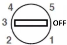 CANDY CUS68EWK - Switching on the appliance and setting the thermostat - 1