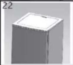 CANDY CUQS 513EWK - Étapes de montage (Fig. 9.6): - 10