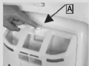 CANDY CSTG 282DV2/-88 - Cleaning the detergent dispenser and its compartments - 1