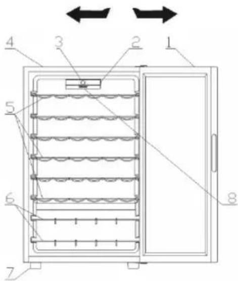 CANDY CWC 200EELW-7 - PUERTA REVERSIBLE - 1