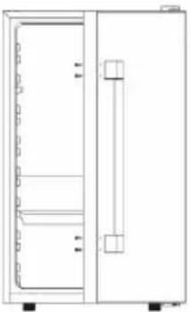 CANDY CWC 150 ED/NF - EXTERNAL HANDLE - 3