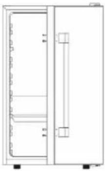CANDY CWC 150 ED/NF - PUXADOR EXTERNO - 3