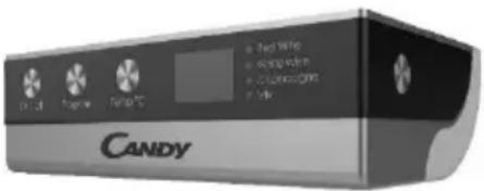 CANDY CWC 154EEL-7 - ELEKTRONIKUS CANDY WIFI NÉLKÜL - 1